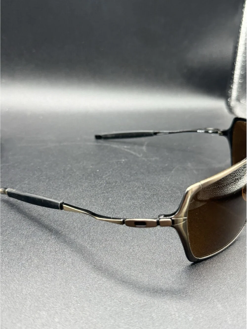 Oakley Inmate Brushed Dark Chrome/Matte Black/Dark Bronze 05-633